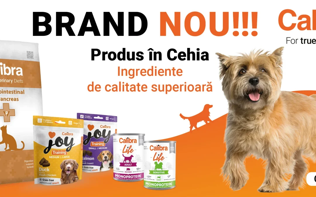 Calibra – hrana superpremium din Cehia pentru câini și pisici, acum disponibilă pe PETMAX.RO