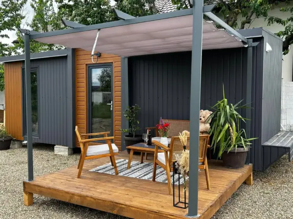 Casutele Tiny House pe structura de lemn. Calitate premium la pret de garsoniera!