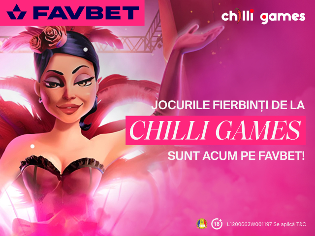 Cele mai noi titluri de la Chilli Games vin la FAVBET!