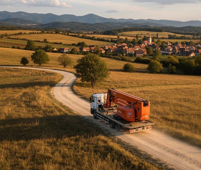 Transportul nacelelor în zone rurale: între provocări logistice și soluții creative