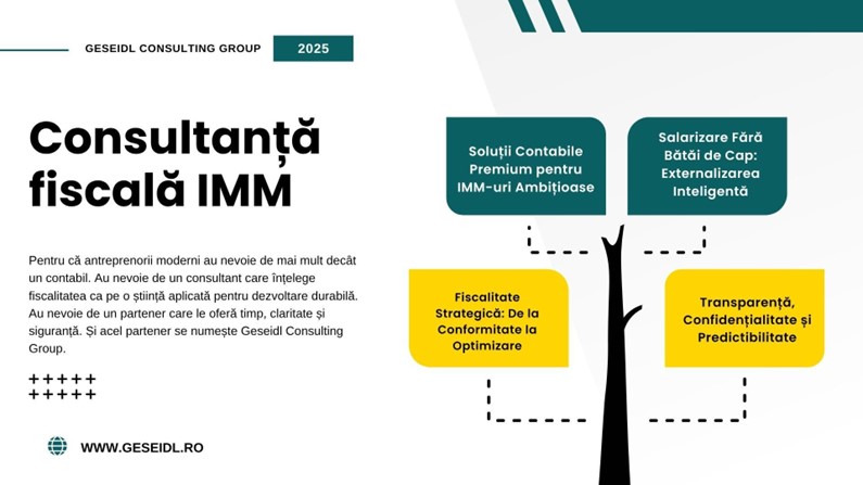 De ce Antreprenorii de Succes Aleg Geseidl pentru Salarizare, Fiscalitate și Management Financiar