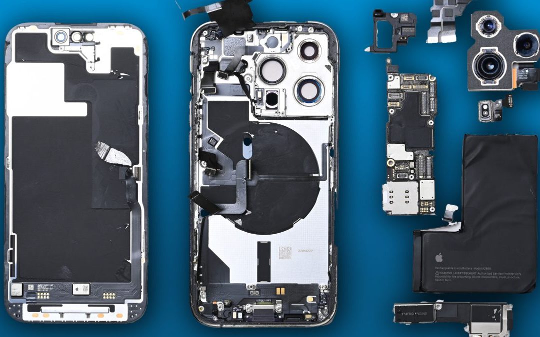 Partile interne ale unui Iphone si functiile lor