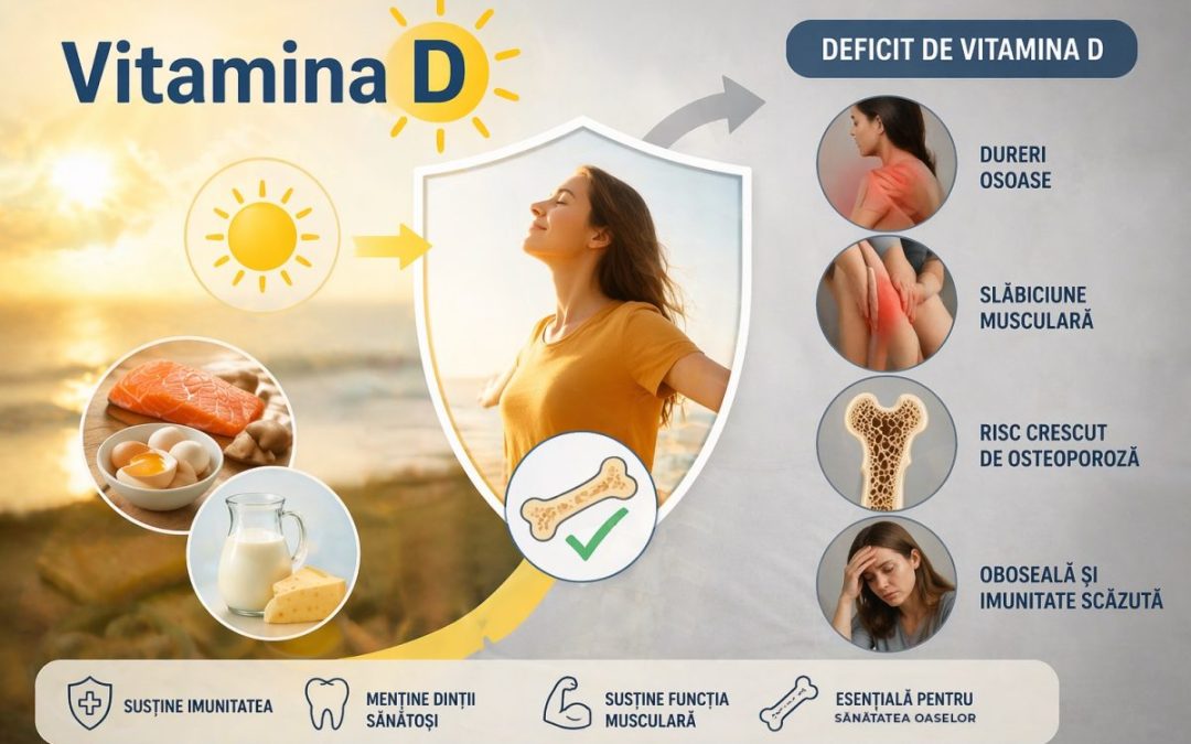 Deficitul de vitamina D – cum îl combatem